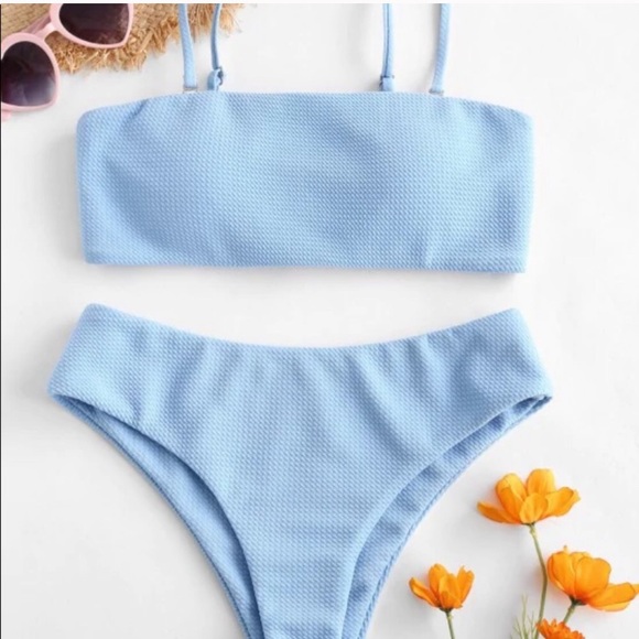 Zaful Other - Zaful Blue Bikini Small